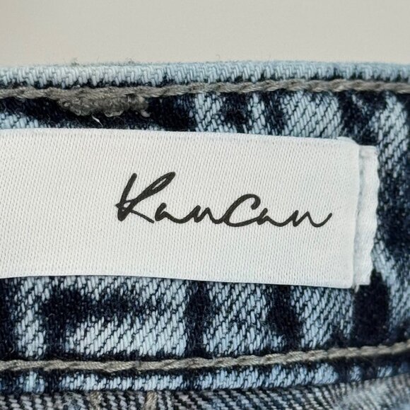 KanCan Distressed Stone Washed Denim Shorts Womens Size 5/26 - Picture 4 of 6